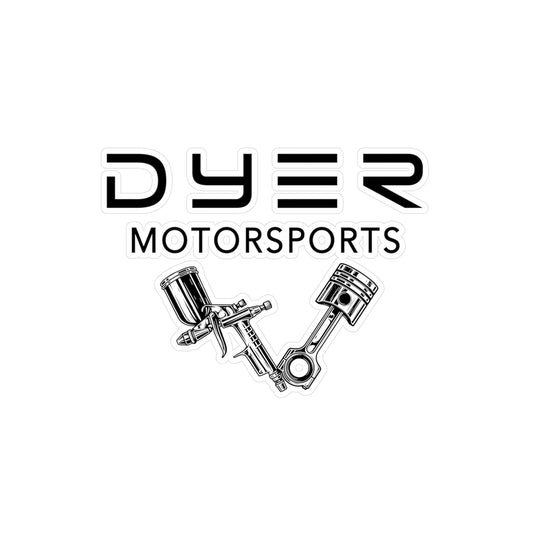 Dyer Motorsports Vinyl Sticker