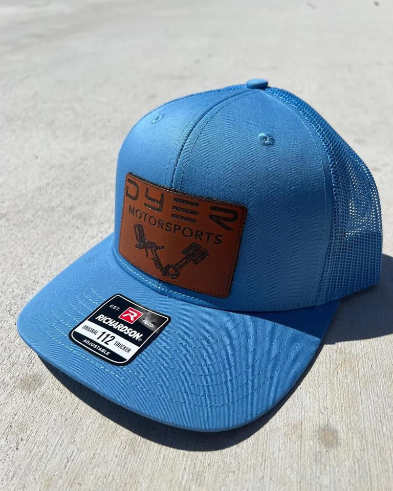 Leather Patch Trucker Hat